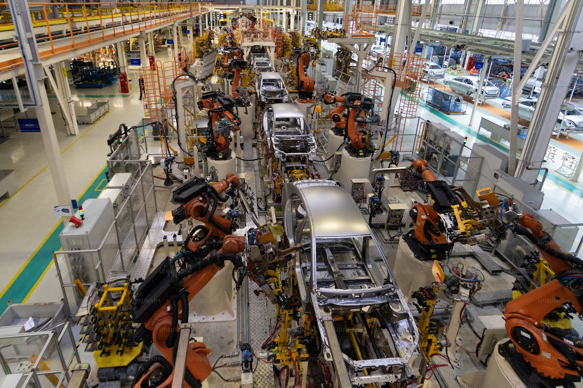 Automotive manufacturing assembly line